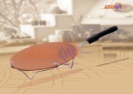 AND DESIGNS Handmade Tawa made of clay for authentic and traditional taste / Tawa 20 cm diameter &hellip; N2