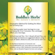 Buddha's Herbs Pure St John Wort's Flower Tea - 22-Count Tea Bags (2 Pack) - 100 % Natural N4