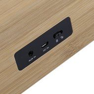 2016 Newest Outdoor BT-616 Bamboo Wireless Bluetooth 4.0 Stereo Speaker Support Hands Free Call for iPhone for... N4
