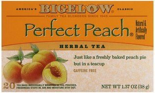 Bigelow Perfect Peach Tea Bags, 20 ct