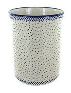Polish Pottery Small Dots Utensil Jar