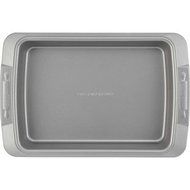 Cake Boss Deluxe Nonstick Bakeware 6-Piece Bakeware Set, Gray N2