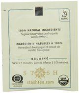 Stash Tea Organic Herbal Tea Bags in Foil, Vanilla Honeybush, 100 Count N3