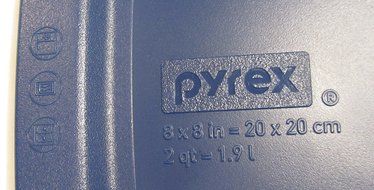 Pyrex Easy Grab Blue Plastic Lid for 8" Square Baking Dish N2