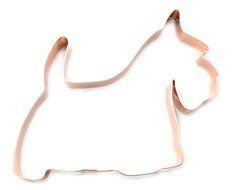 Scottish Terrier Copper Cookie Cutter