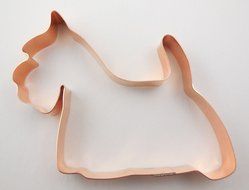Scottish Terrier Copper Cookie Cutter N3