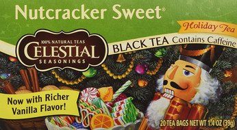 Celestial Seasonings Blk Tea,Sweet Nutcracker 20 Bag 6-Cs
