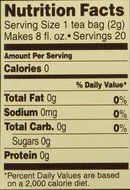 Celestial Seasonings Blk Tea,Sweet Nutcracker 20 Bag 6-Cs N3