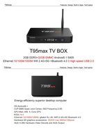 [Latest Version] HONGYU T95 Max 2GB+ 32GB Android TV BOX Kodi Pre installed Amlogic S905 Quad-core Android 5.1... N3