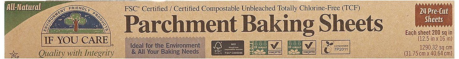 If You Care Parchment Paper Sheets, 24 ct