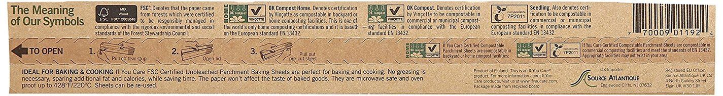 If You Care Parchment Paper Sheets, 24 ct N3