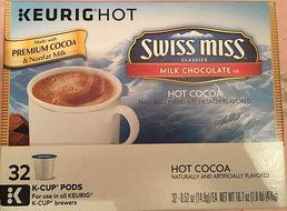 Swiss Miss Keurig Hot K-cup Pods Milk Chocolate Hot Cocoa - 32 Count