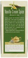 Davidson's Tea Vanilla Cream Spice, 25 Count Tea Bag N3