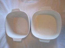 4 PIECE SET - Vintage Corning Ware Spice O' Life Covered Casserole Baking Dishes N2