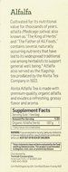 Alvita Organic Alfalfa Herbal Tea Bags, 24 Count N4