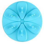 1PC Blue DIY Ice Cream Maker Pop Ice-lolly Box Mold Maker Mould Tray Round Box Home Kitchen USE N2