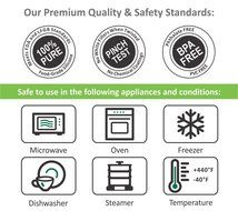 Bigear Silicone Mold Cupcake Pans Set of 2, One 12 Cup Size &amp; One 24 Cup Mini Size, Non stick Muffin Baking Pans... N9