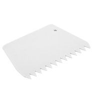 DUFUSTORE Trapezoidal Shape Plastic Scraper Cutter Cake Mould Triangle