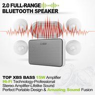 Bluetooth 4.0 Speaker,Mostfeel MX-40 Portable Bluetooth Wireless Desk Speaker for Ipad, Iphone, Samsung, Nexus...