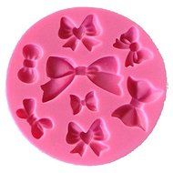 Bows Assortment 8 Cavity Silicone Mold for Fondant, Gum Paste, Chocolate N2
