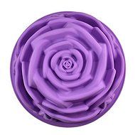 Tinksky Rose Flower Birthday Cake Bread Chocolate Jelly pudding Muffin Cups Silicone Baking Mould Craft Mold (... N3
