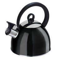 Oggi Stainless Steel Whistling Tea Kettle with Flip Open Spout, Blueberry N3