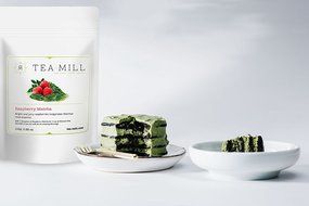 Tea-Mill Matcha Organic Japanese Green Tea Powder (100% USDA and JAS Certified), Blueberry N12