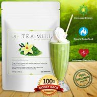 Tea-Mill Matcha Organic Japanese Green Tea Powder (100% USDA and JAS Certified), Blueberry N15