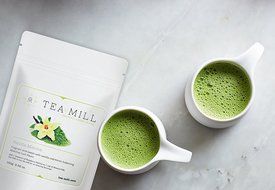 Tea-Mill Matcha Organic Japanese Green Tea Powder (100% USDA and JAS Certified), Blueberry N17