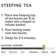 Tea Forte Noir BLOOD ORANGE Organic Loose Leaf Black Tea, 2.82 Ounce Tea Tin N10