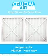 2 Hunter 30930 Air Purifier Filter, Fits Hunter Models: 30200, 30201, 30205, 30250, 30253, 30255, 30256, 30350...