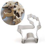Christmas Elk Deer Cookie Cutter Biscuit Pastry Mold Cake Baking Tool Stainless Steel shopping N7