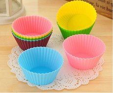 20pcs /Lot DIY Silicone Cake Pie Pudding Chocolate Mold Cupcake Mold Baking Mould Bakeware