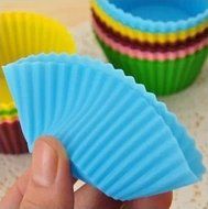 20pcs /Lot DIY Silicone Cake Pie Pudding Chocolate Mold Cupcake Mold Baking Mould Bakeware N4