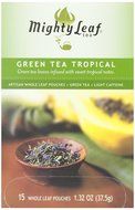 Mighty Leaf, Green tea Tropical, Tea Bags, 15 ct