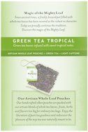 Mighty Leaf, Green tea Tropical, Tea Bags, 15 ct N3