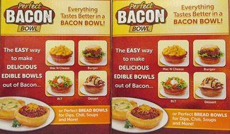 Perfect Bacon Bowl Bowls 2 / Pack N2
