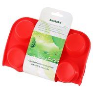 2 Pack - Muffin Pan,12 Cups Silicone Cupcake Baking Tray by Suntake N2
