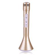 INHDBOX Mobile Wireless Microphone-Colorful Music Light ,Wireless Bluetooth Karaoke Player Microphone Speaker...