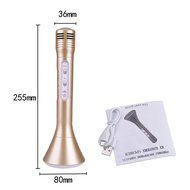 INHDBOX Mobile Wireless Microphone-Colorful Music Light ,Wireless Bluetooth Karaoke Player Microphone Speaker... N5