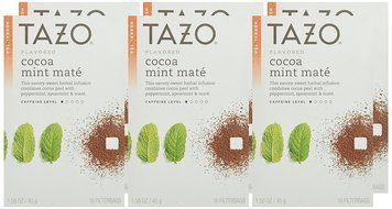 TAZO TEA MATE COCOA MINT, 16 BG N2