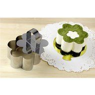 Mousse Cake Molds for Desserts Making ,Stainless Steel Cake Mousses Cutters , Egg Mousse Ring Cookie Cutter Pastry... N9