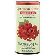 The Republic of Tea, Goji Raspberry Green Tea, 50-Count