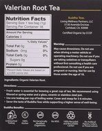 Valerian Root Tea - Organic Herbs - 18 Bleach Free Tea Bags N2