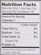 Valerian Root Tea - Organic Herbs - 18 Bleach Free Tea Bags N3