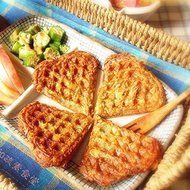 Heart Love Shape Silicone Waffle Mold Mould Cake Baking Mold shopping N5