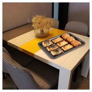 3-Piece Nonstick Bakeware Baking and Cookie Sheet Set Serving Tray Kitchen Tool Cute Collectible