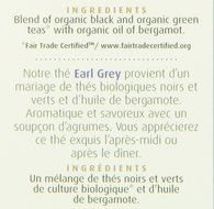 Stash Tea Organic Earl Grey Black and Green Tea, 18 Count Tea Bags in Foil (Pack of 6) N6
