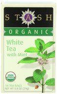 Stash Tea Organic Earl Grey Black and Green Tea, 18 Count Tea Bags in Foil (Pack of 6) N7