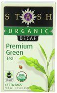Stash Tea Organic Earl Grey Black and Green Tea, 18 Count Tea Bags in Foil (Pack of 6) N19